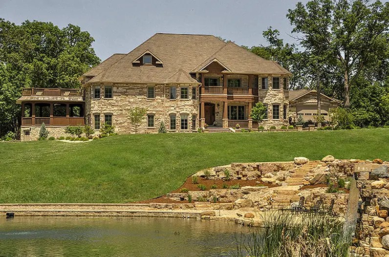 4.5 Million 16,500 Square Foot Brick & Stone Mansion In Marseilles, IL