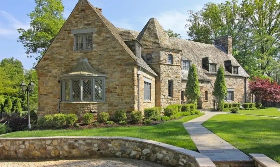 4.4 Million English Inspired Stone Home In Essex Fells, NJ Homes of