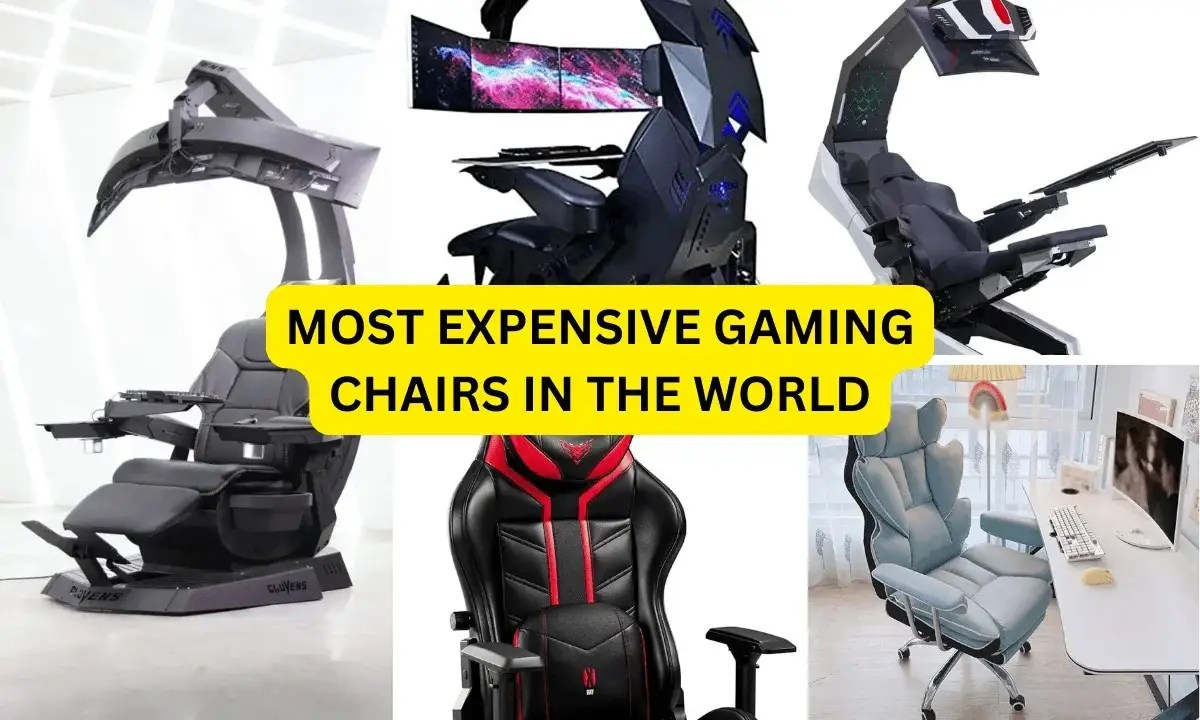 Exploring the Top 5 Most Expensive Gaming Chairs in the World