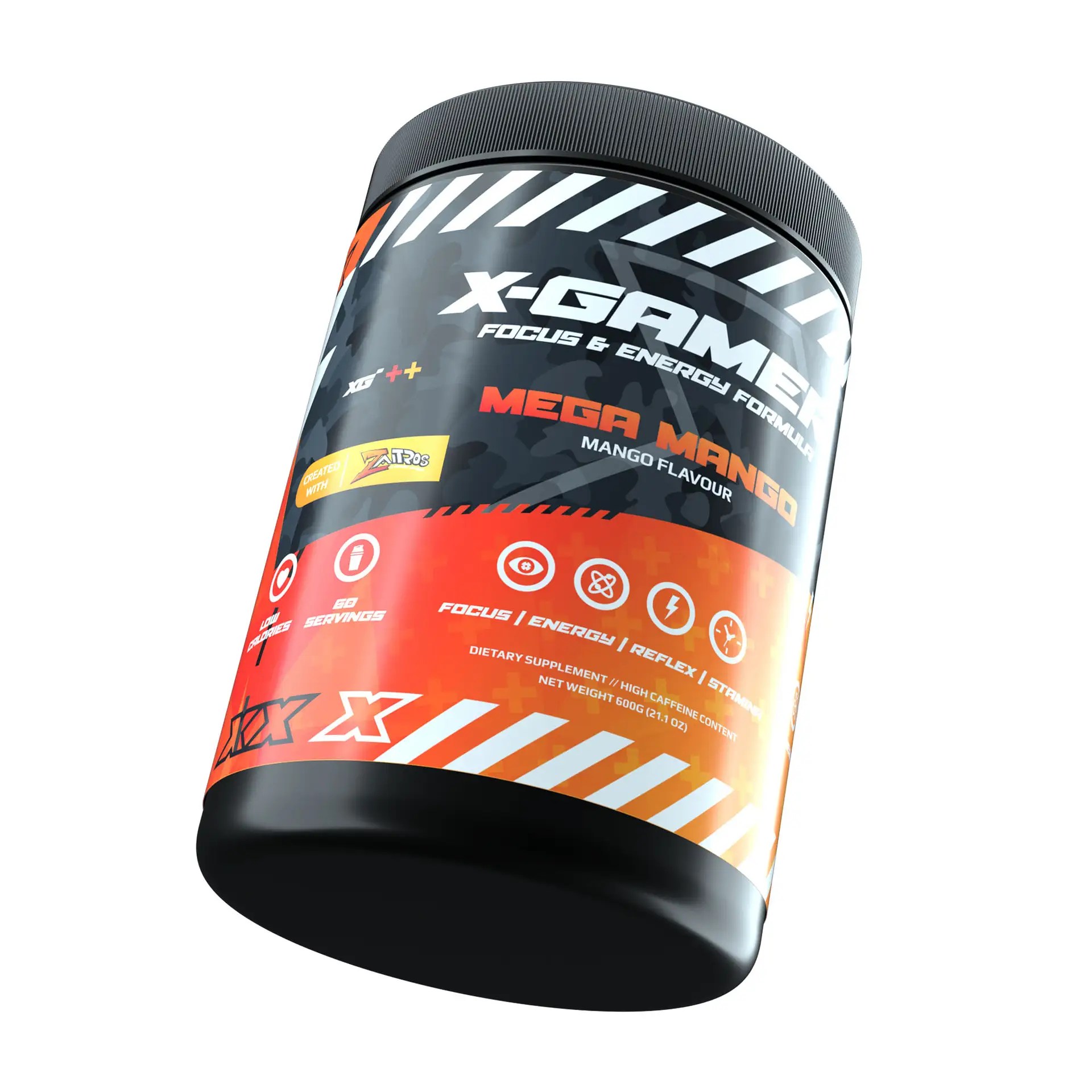 XGamer Mega Mango XTubz Mango 600 Gramm Energy Drink Pulver Snuffland.de Online Shop