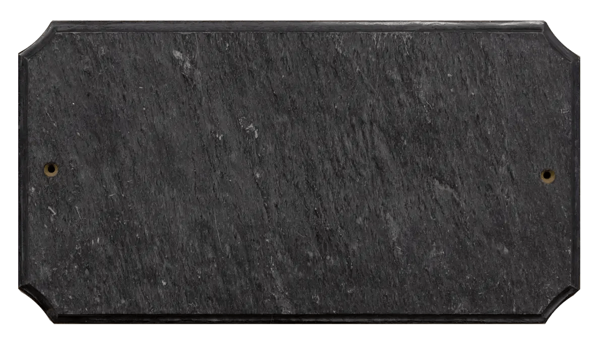 Rectangle Slate Black Plaque Plaque Craft
