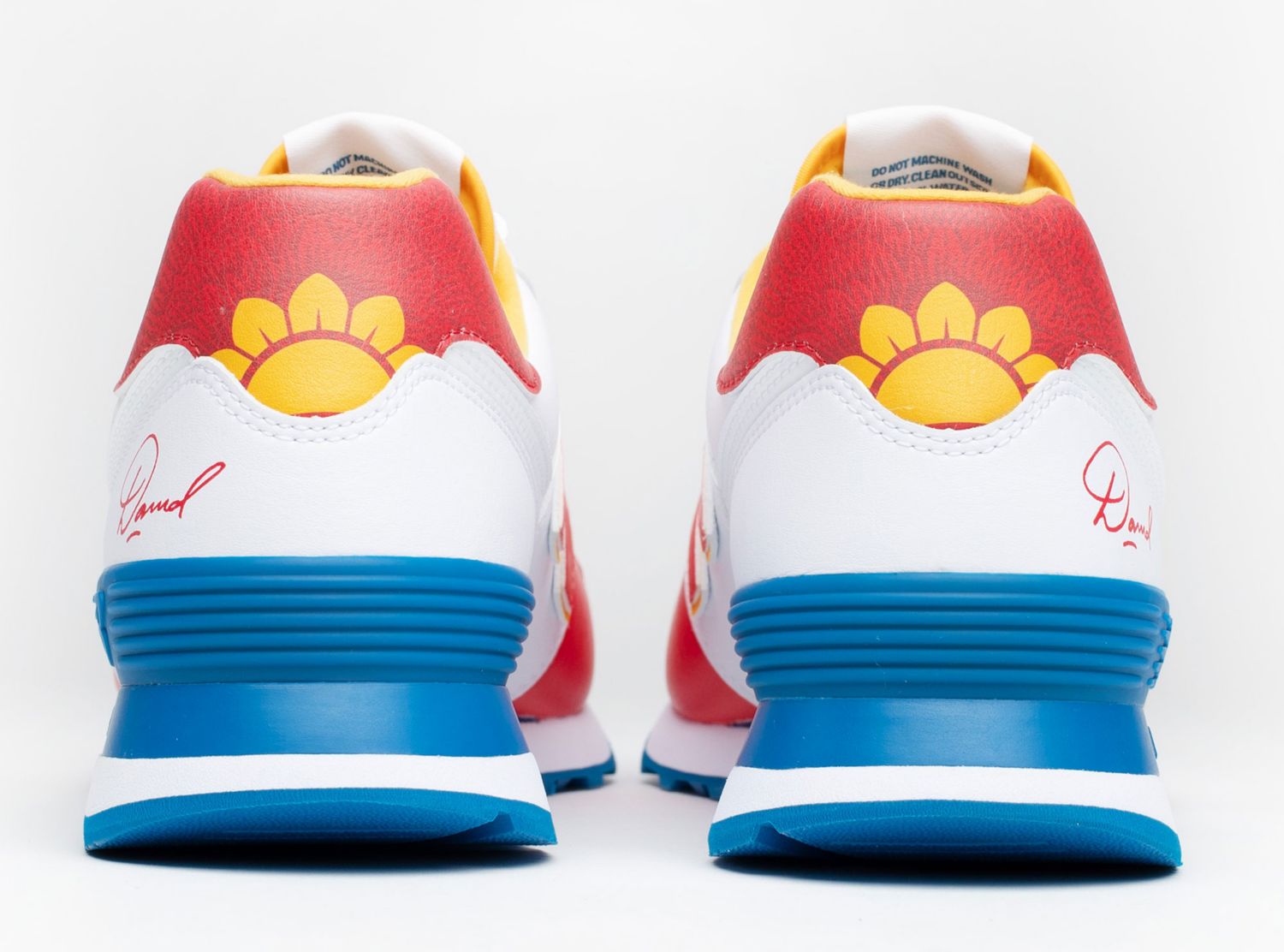 New Balance Men's 574 David Sunflower Seeds Shoes MLTSHP