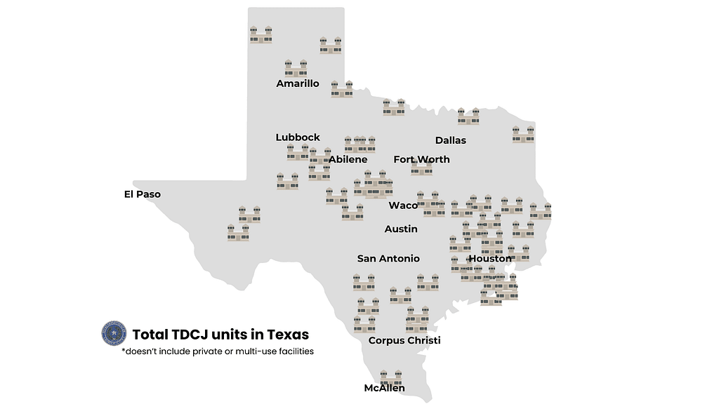 A closer look at the Texas prison system Texas 2036