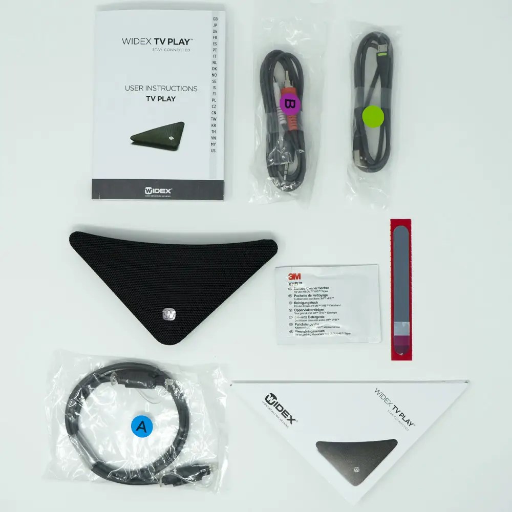 Widex TV PLAY Streamer & RCDEX Remote Control *BUNDLE DEAL* Hearing