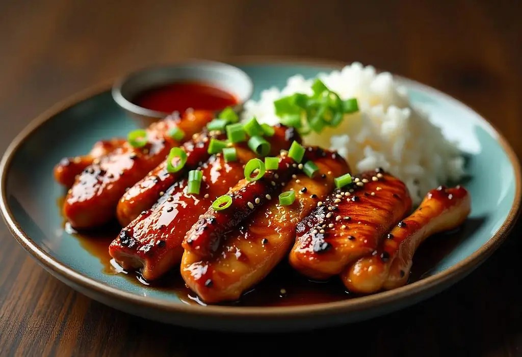 Authentic Japanese barbecue sauce chicken recipe Easy Delicious The