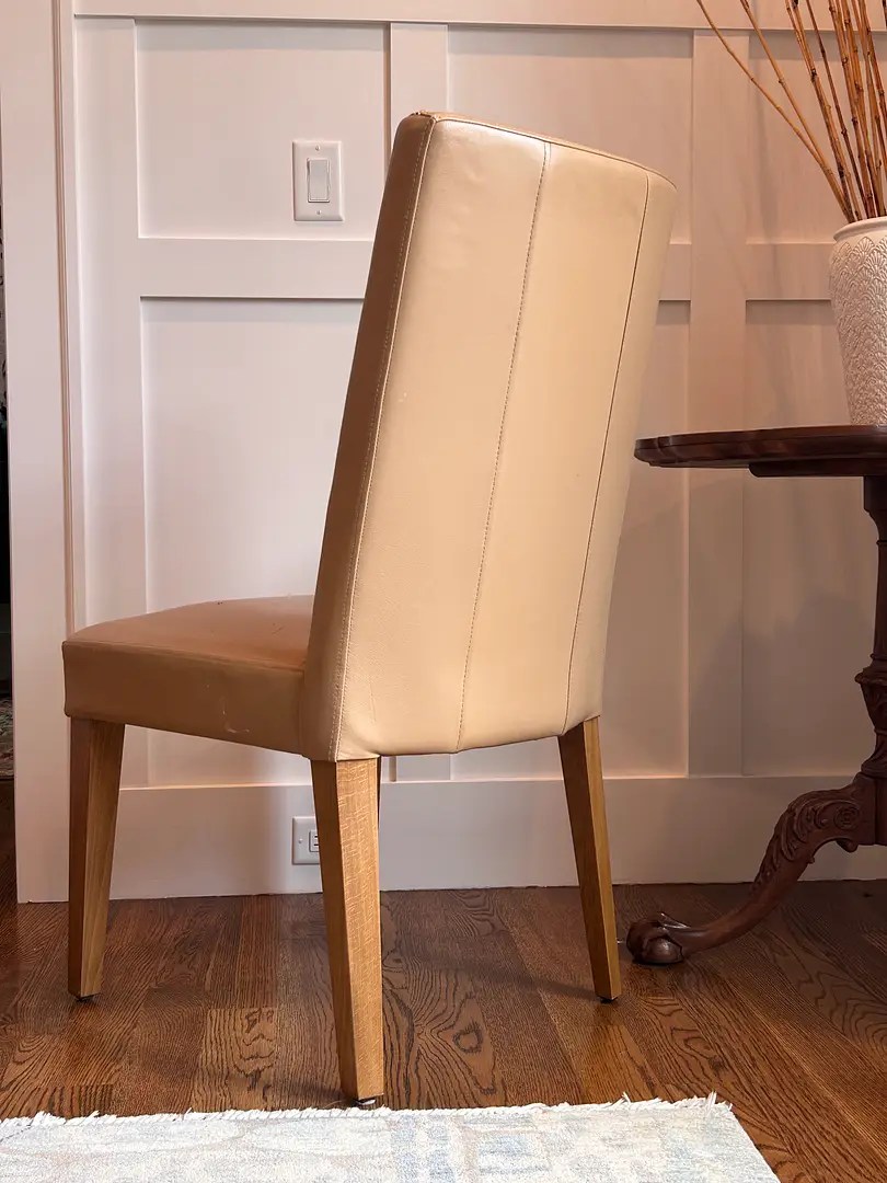 Leather Dining Chairs, Set of Ten Hunt Estate Sales