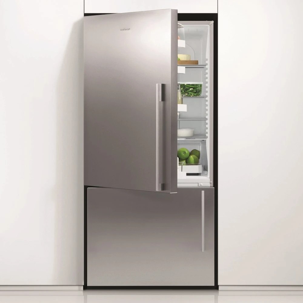 Fisher Paykel RF442BLXFD5 68cm Designer Fridge Freezer Left Hinge