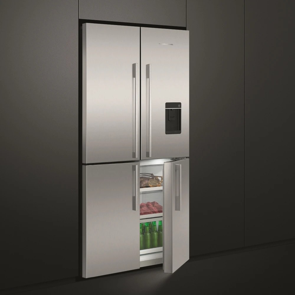 Fisher Paykel RF605QDUVX1 EX DISPLAY French Style 4 Door Fridge