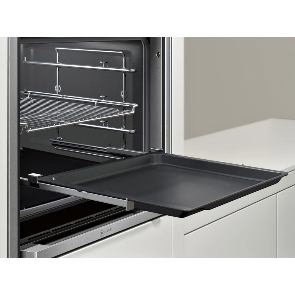 Neff B47CS34H0B N90 Slide & Hide Multifunction Single Oven STAINLESS