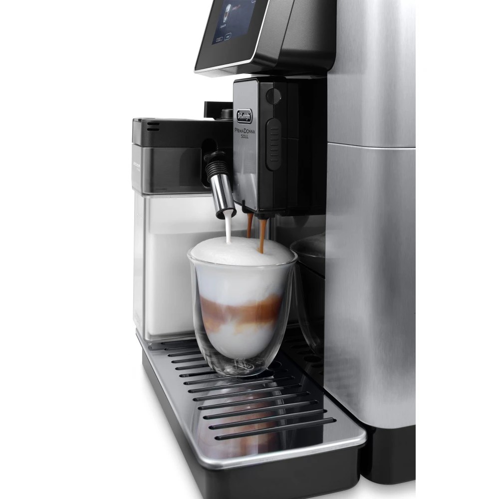 Delonghi ECAM610.75.MB PrimaDonna Soul Bean to Cup Freestanding Coffee