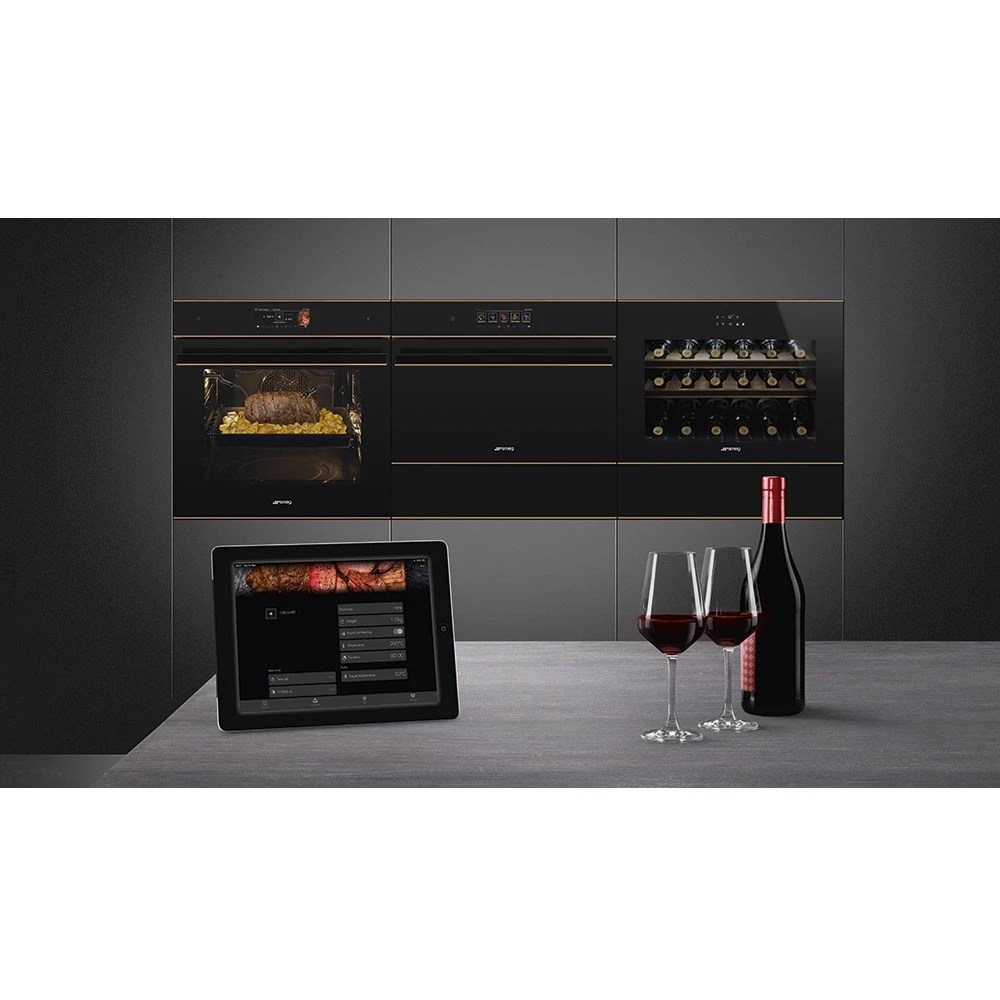 Smeg SFP6606WTPNR Dolce Stil Novo Pyrolytic Multifunction Single Oven