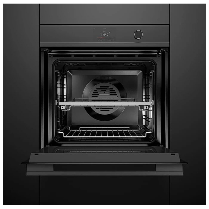 Fisher Paykel OB60SDPTDB1 Series 9 Pyrolytic Multifunction Single Oven BLACK STEEL Appliance
