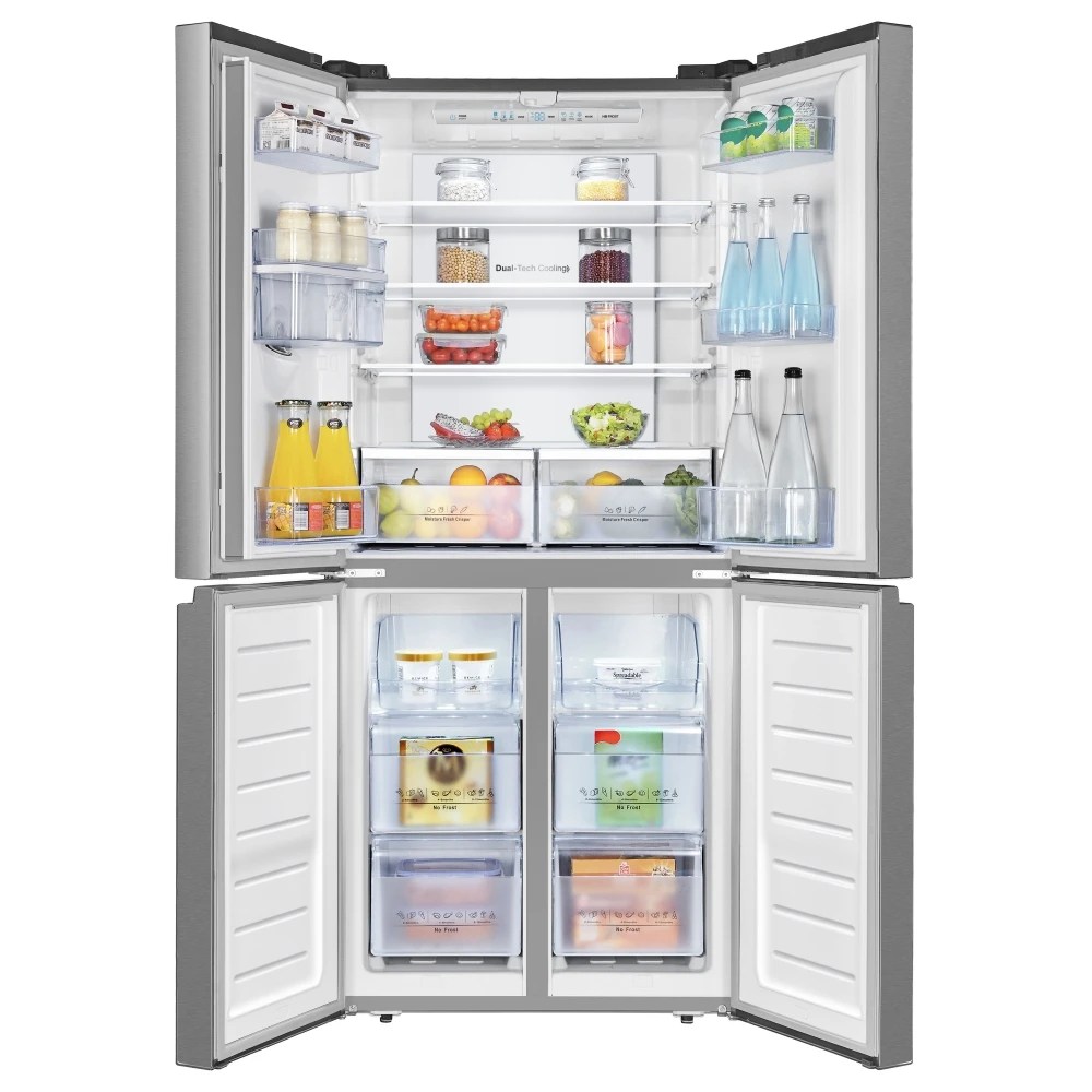 Hisense RQ560N4WCF PureFlat 79cm Four Door Fridge Freezer With Non