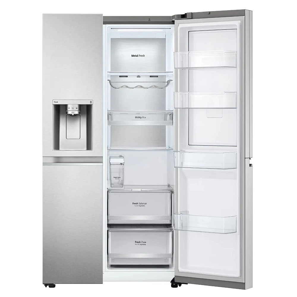 LG GSJV91BSAE Door In Door American Fridge Freezer Non Plumbed