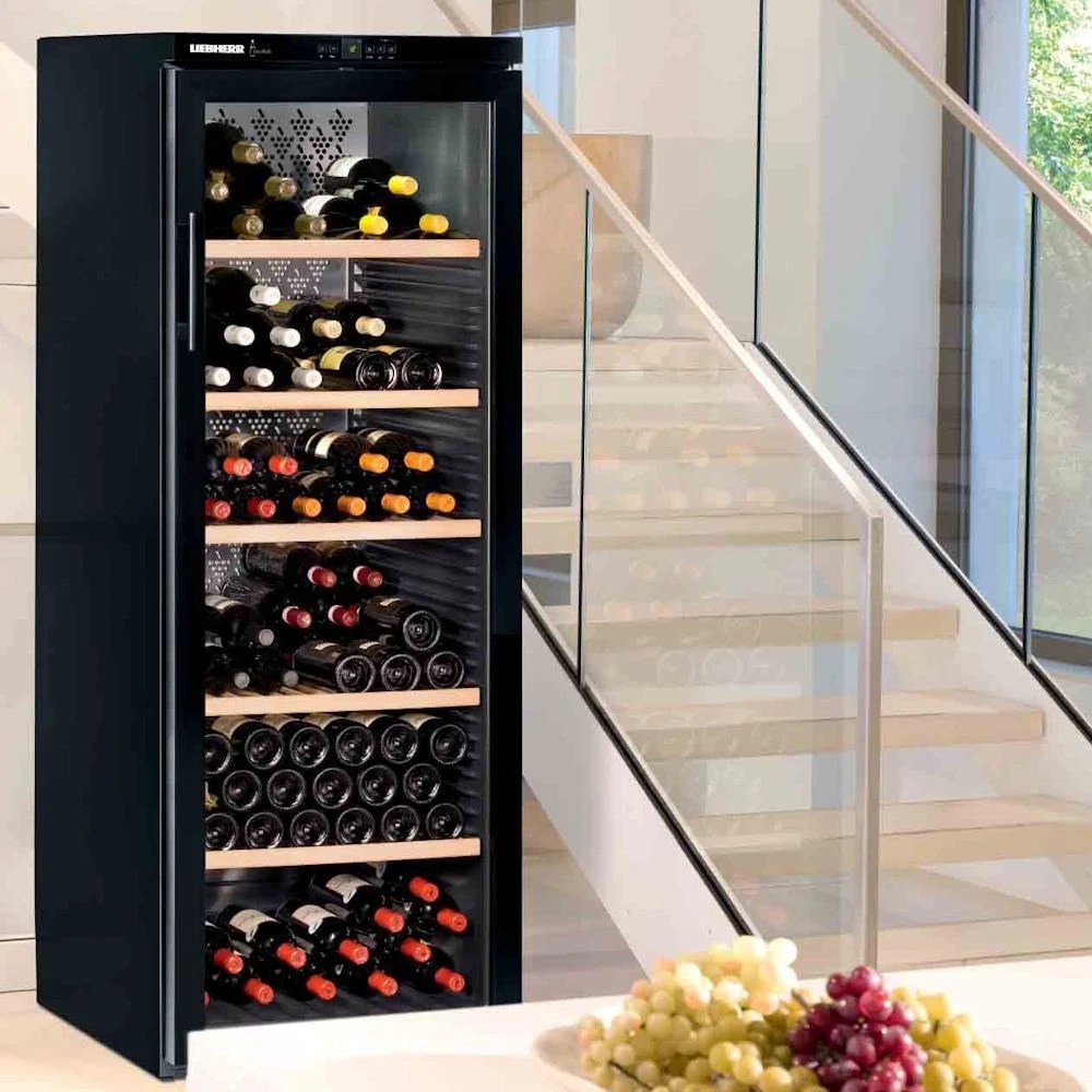 Liebherr WKB4212 60cm Freestanding Vinothek Wine Cooler BLACK