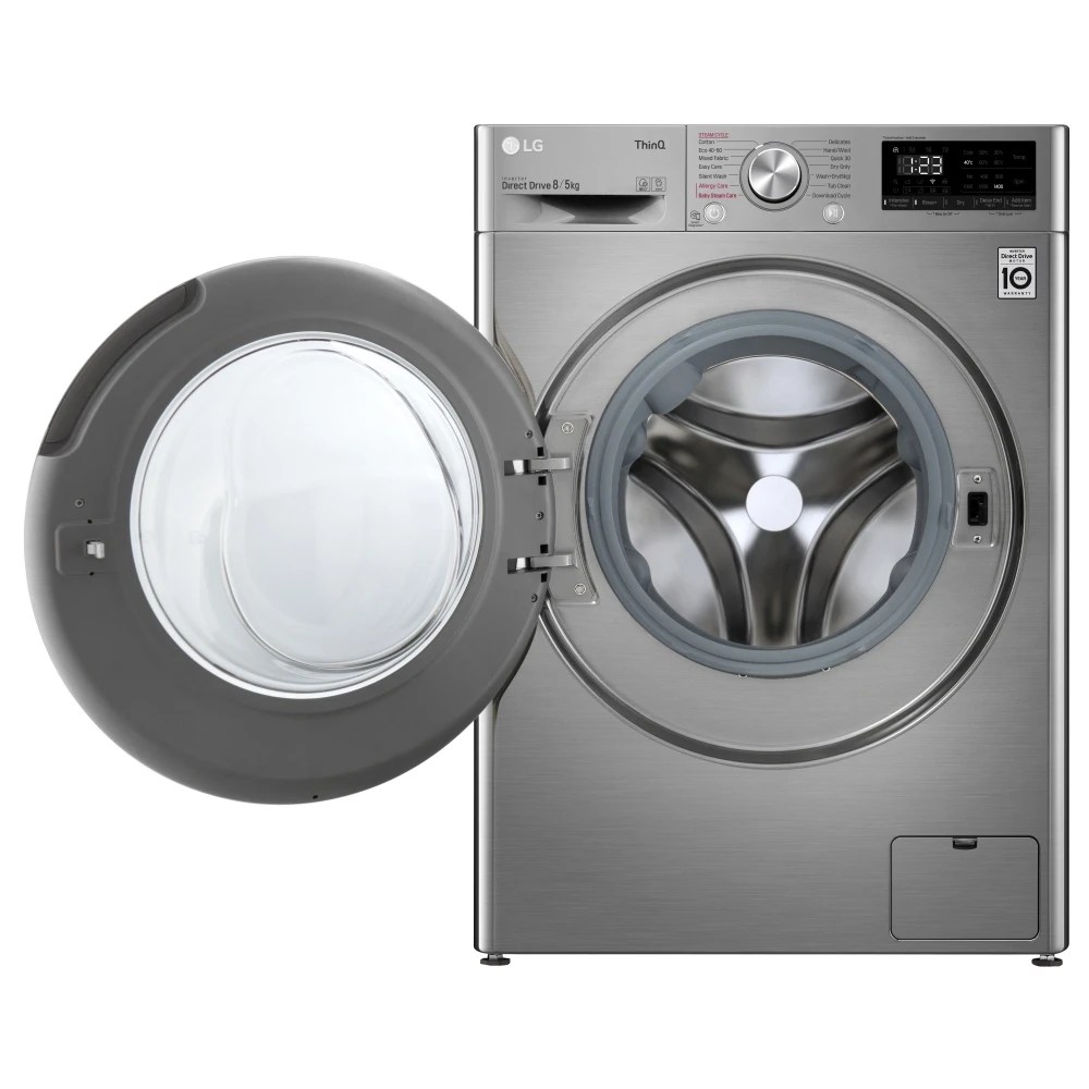 LG FWV685SSE 8kg/5kg Direct Drive Steam Washer Dryer GRAPHITE