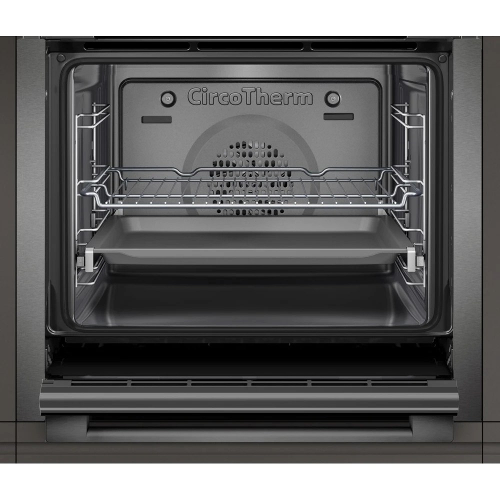 Neff B3ACE4HG0B N50 CircoTherm Single Oven SlideAway Door GRAPHITE
