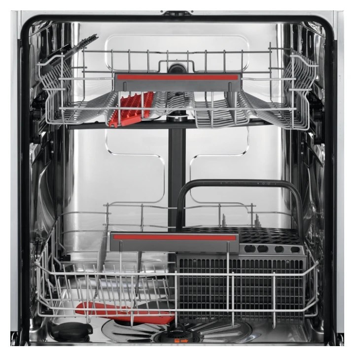 AEG FEE63600ZM 60cm Series 6000 SatelliteClean Semi Integrated Dishwasher STAINLESS STEEL