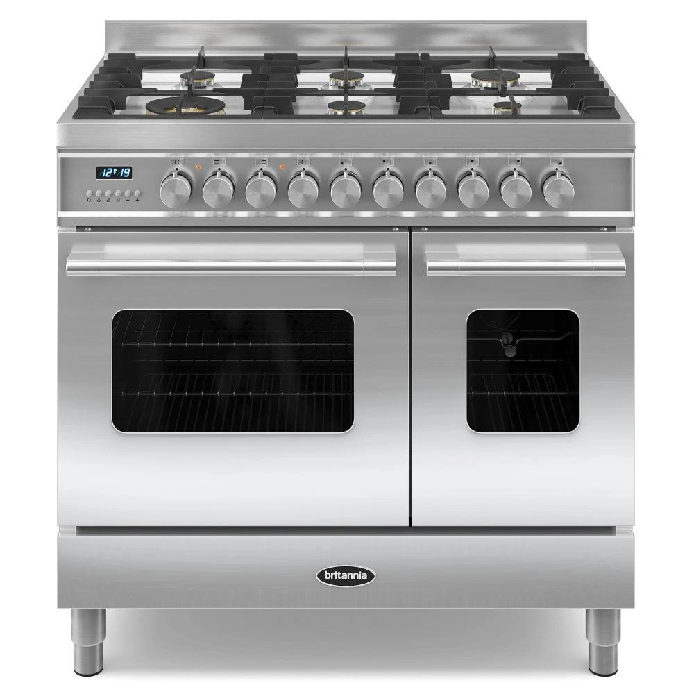 Britannia RC9TGDES 90cm Delphi Dual Fuel Twin Oven Range Cooker