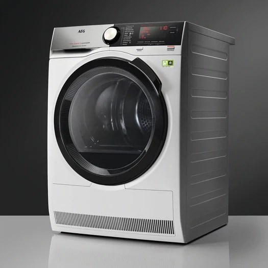 AEG T8DSC869C 8kg Heat Pump Condenser Tumble Dryer WHITE Appliance City
