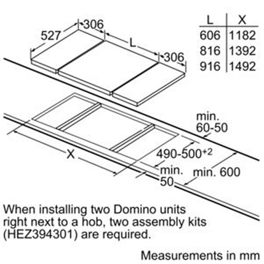 Neff N23TA19N0 Domino Gas Wok Burner STAINLESS STEEL Appliance City