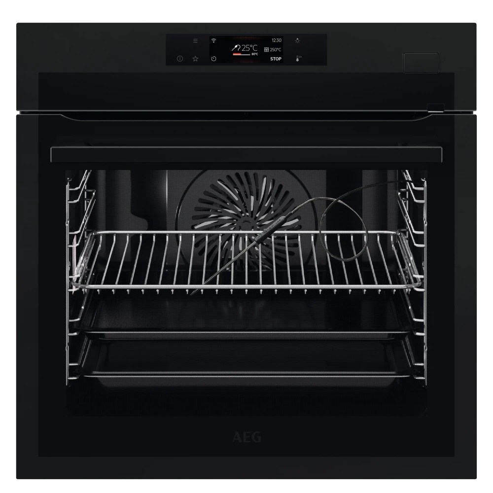 AEG BSE778380T Pyrolytic SteamCrisp Multifunction Single Oven MATTE
