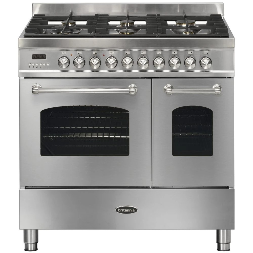 Britannia RC9TGFLS 90cm Fleet Dual Fuel Twin Oven Range Cooker