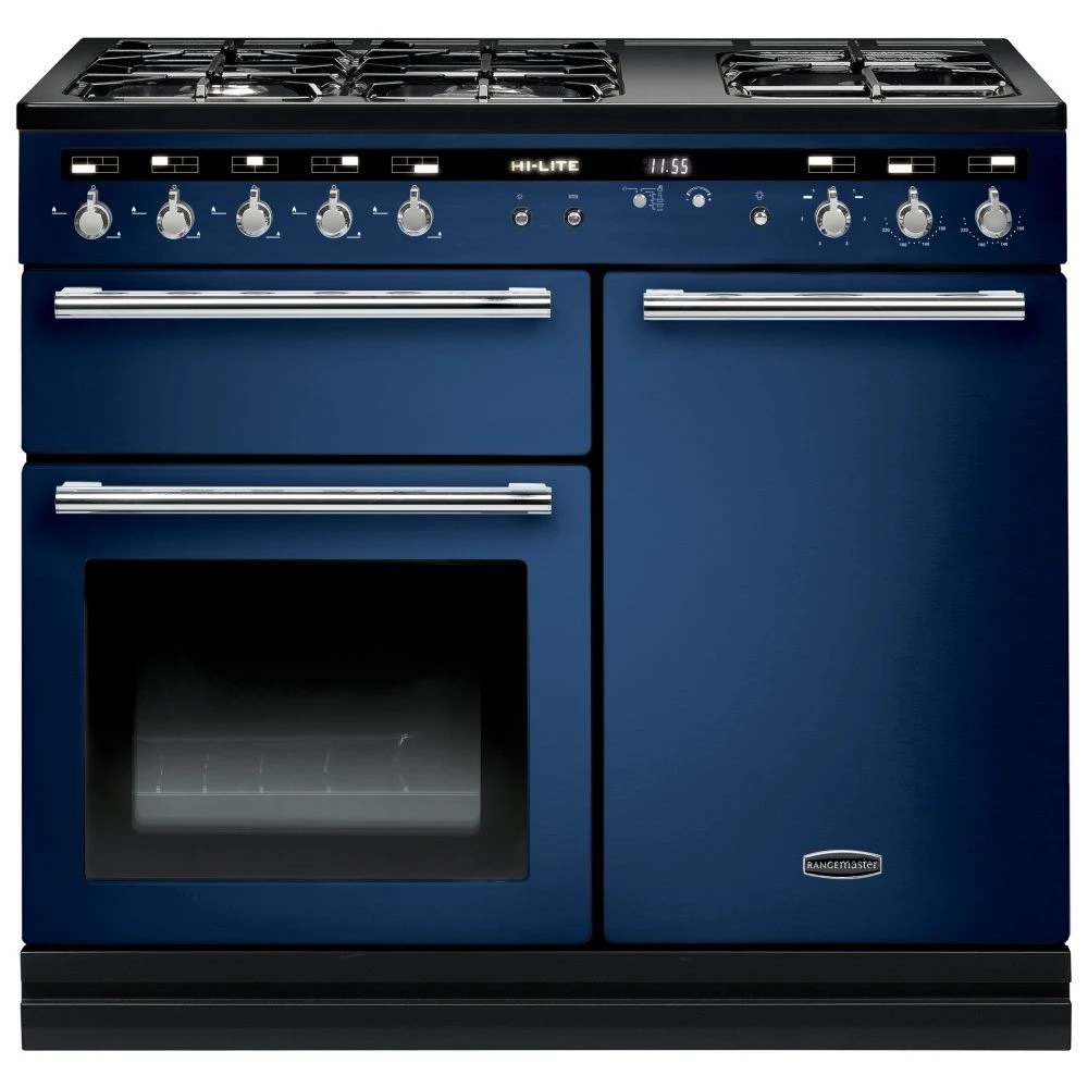 Rangemaster HLT100DFFMO/C Hi Lite 100cm Dual Fuel Range Cooker 104880