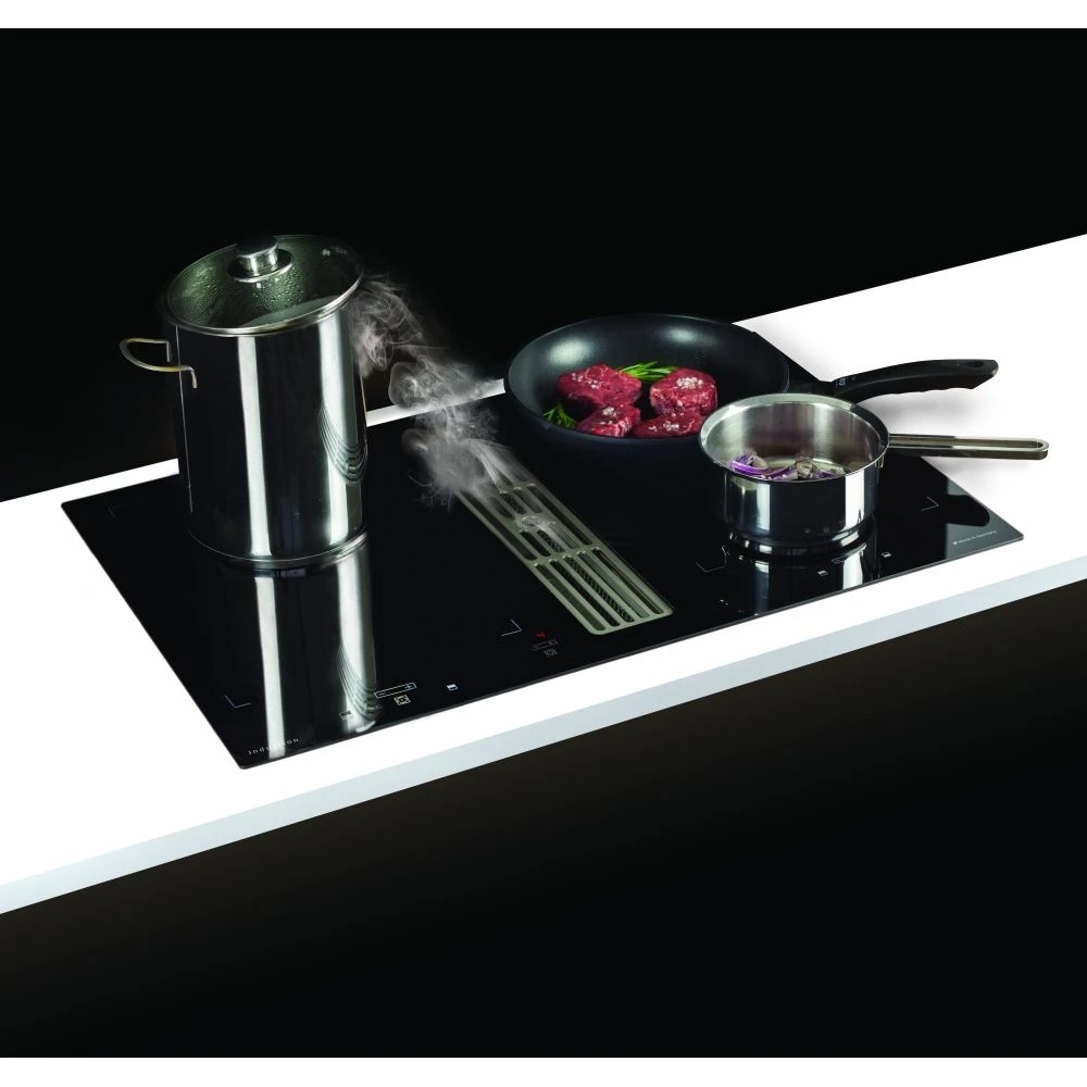 Air Uno COMBIFLOW 800 Air Venting Induction Hob BLACK Appliance City