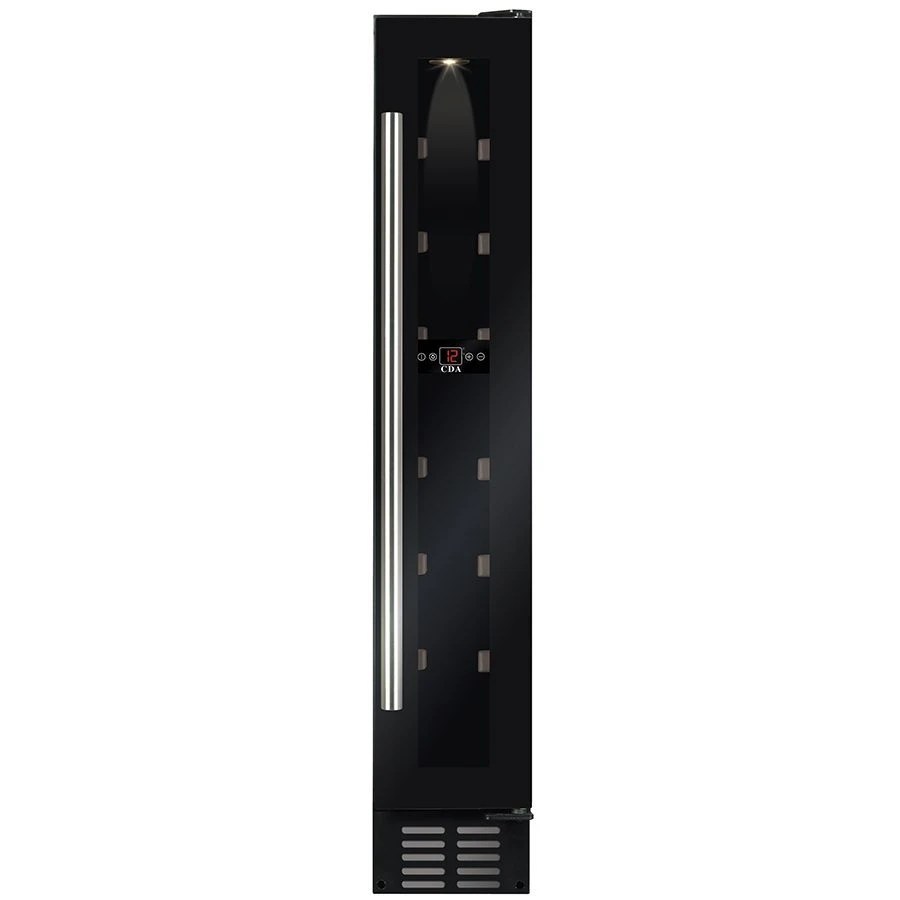 CDA FWC152BL 15cm Freestanding Under Counter Wine Cooler Appliance City