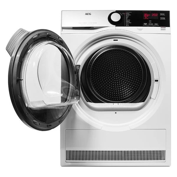 AEG T7DEE835R 8kg Heat Pump Condenser Tumble Dryer 7000 Series WHITE