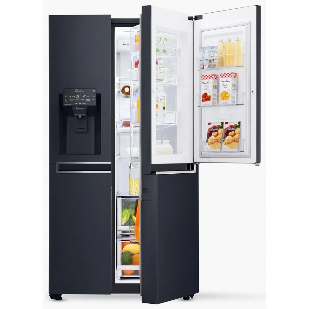LG GSX960MCVZ Door In Door Instaview American Fridge Freezer BLACK
