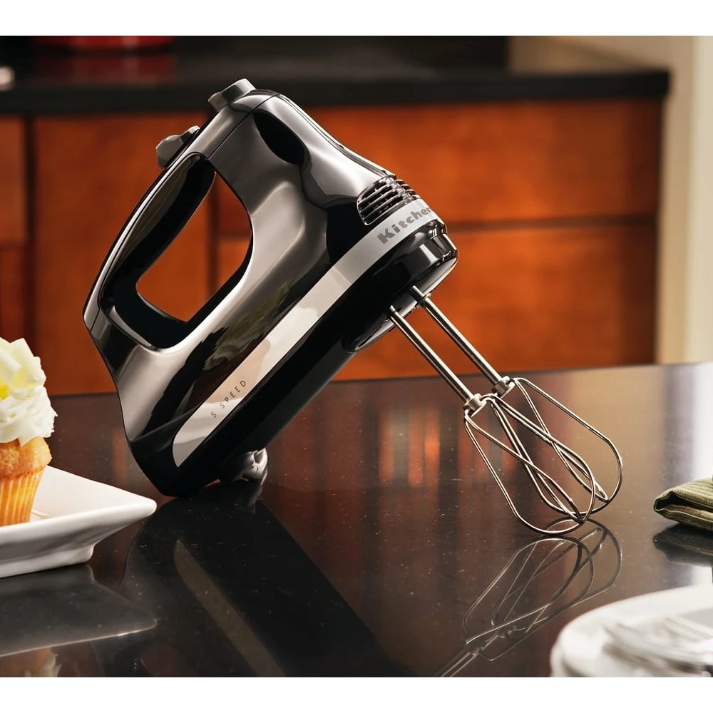 KitchenAid 5KHM5110BOB Hand Mixer ONYX BLACK Appliance City