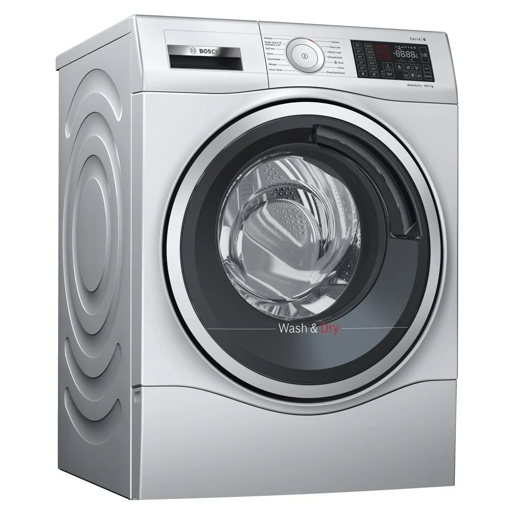 Bosch WDU28568GB 10kg/6kg Serie 6 Washer Dryer SILVER Appliance City