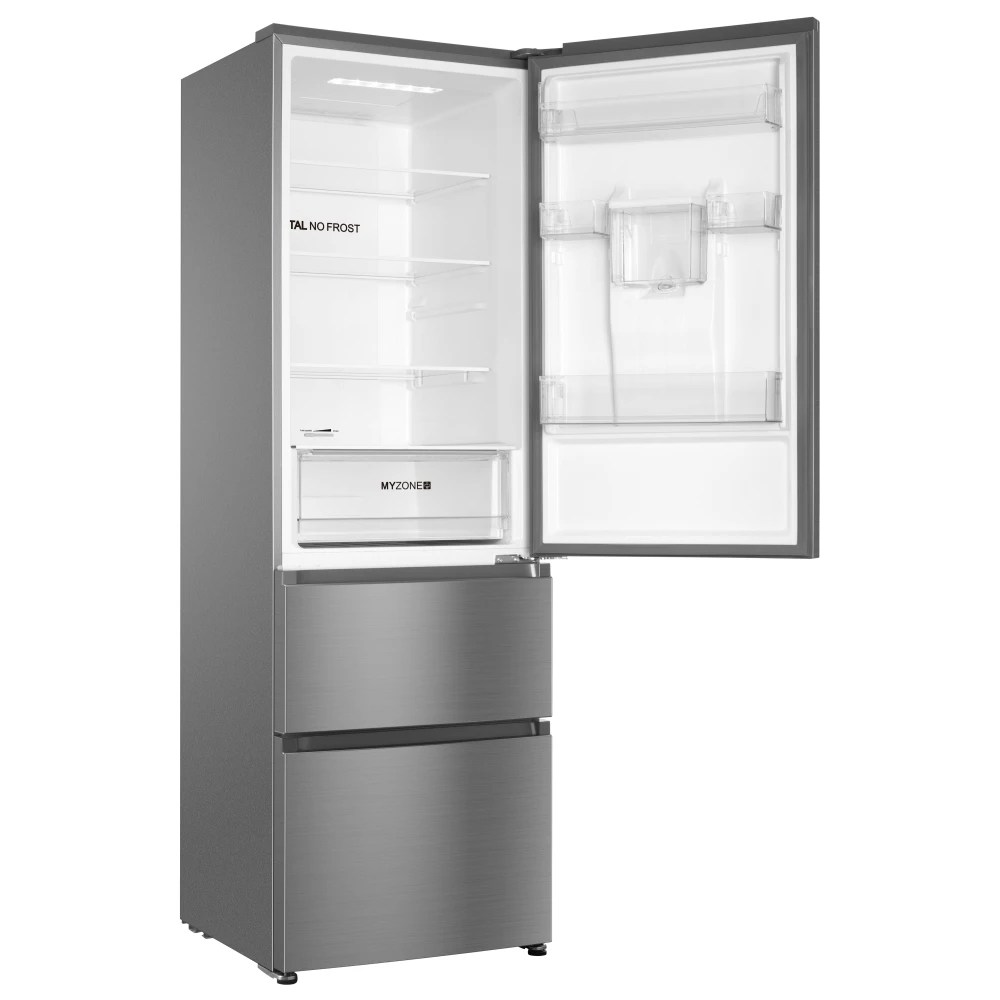 Haier AFE635CHJW 60cm MyZone Frost Free Fridge Freezer With Water