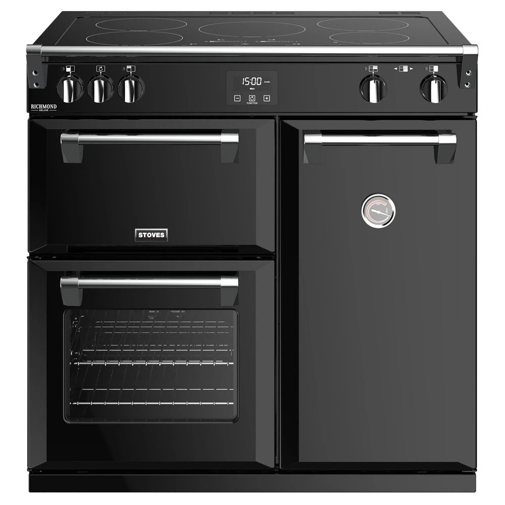 Stoves RICHMOND DX S900EIBK 4905 Richmond Deluxe 90cm Induction Range