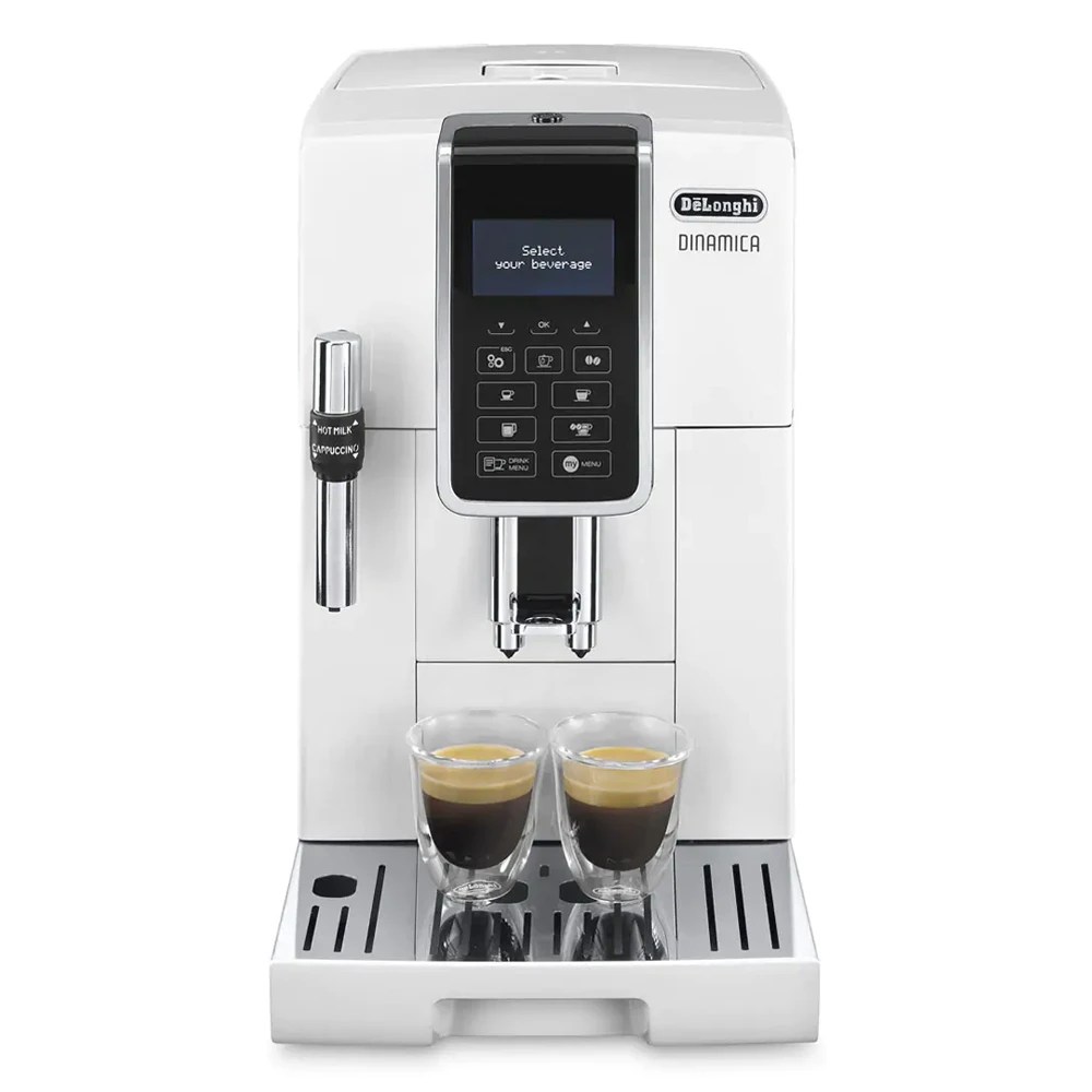 Delonghi ECAM350.35W Dinamica Bean to Cup Fully Automatic Freestanding
