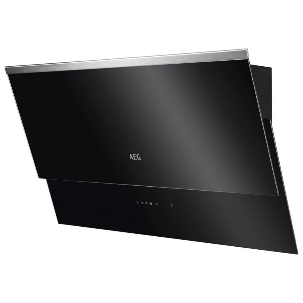 AEG DVB5860B 80cm Angled Chimney Hood STAINLESS STEEL Appliance City