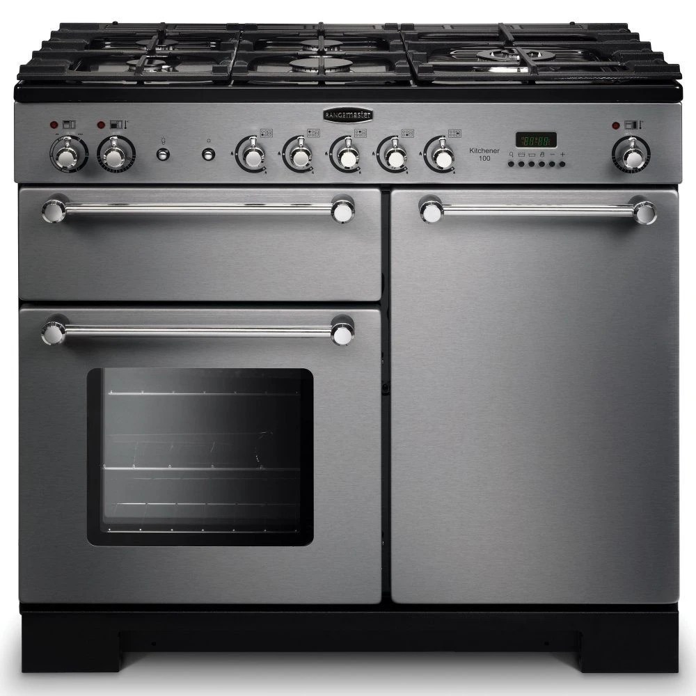 Rangemaster KCH100DFFSS/C Kitchener 100cm Dual Fuel Range Cooker 98780