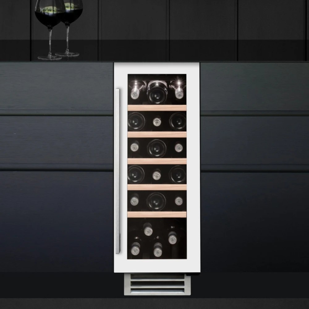Caple WI3124WH 30cm Undercounter Wine Cooler WHITE Appliance City