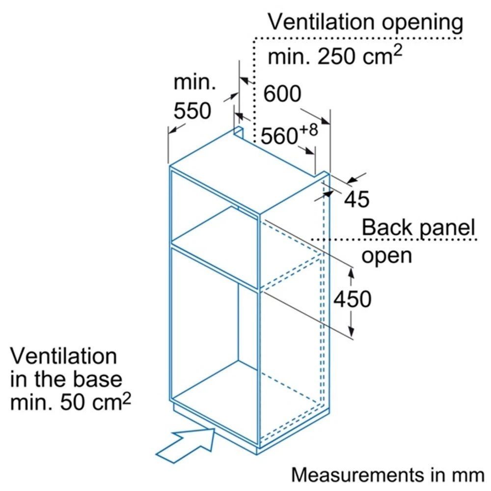 Bosch HBC84H501B Serie 6 Built In Combination Microwave STAINLESS