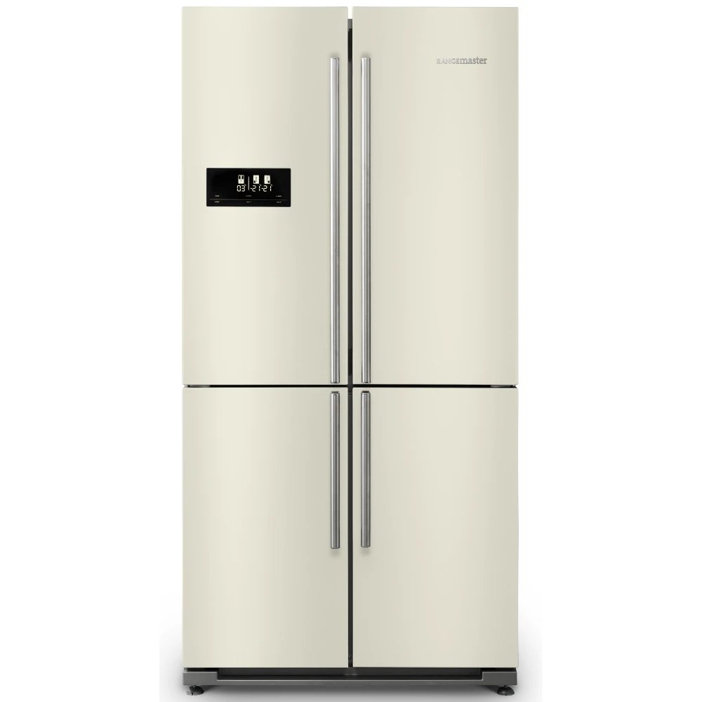 Rangemaster RSXS18IV/C French Style Four Door Fridge Freezer Non Ice