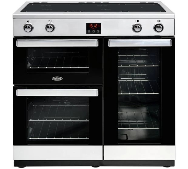 Belling COOKCENTRE 90EISTA 4079 90cm Induction Range Cooker STAINLESS