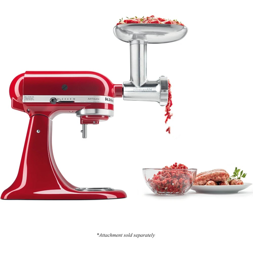 KitchenAid 5KSMMGA Metal Food Grinder For All Stand Mixers Appliance City