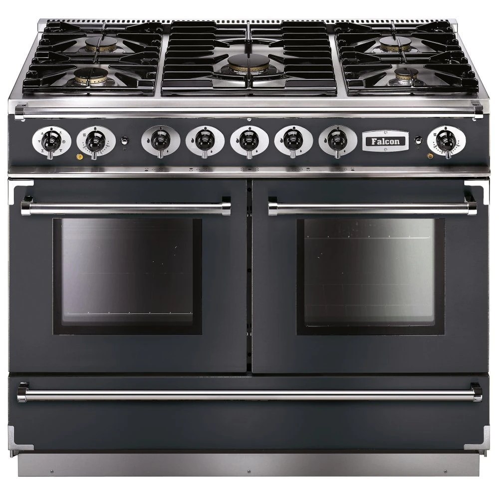 Falcon FCON1092DFSL/NM Continental 1092 Dual Fuel Range Cooker SLATE
