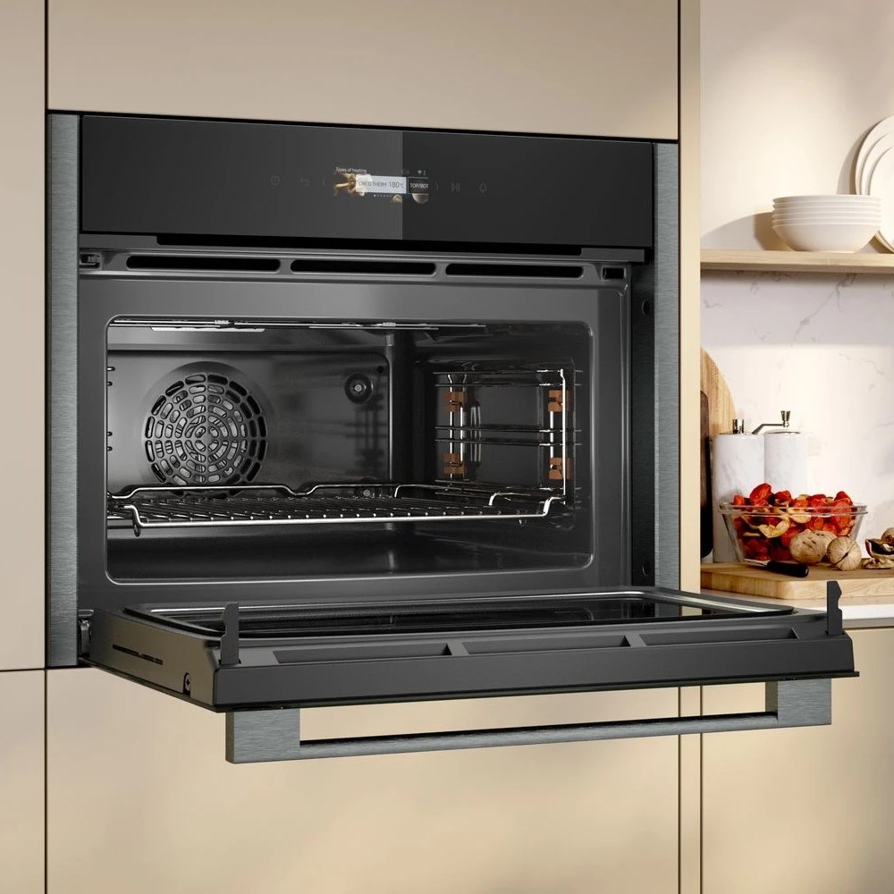 Neff C24MR21G0B N70 Compact Oven With Microwave - GRAPHITE - Appliance City