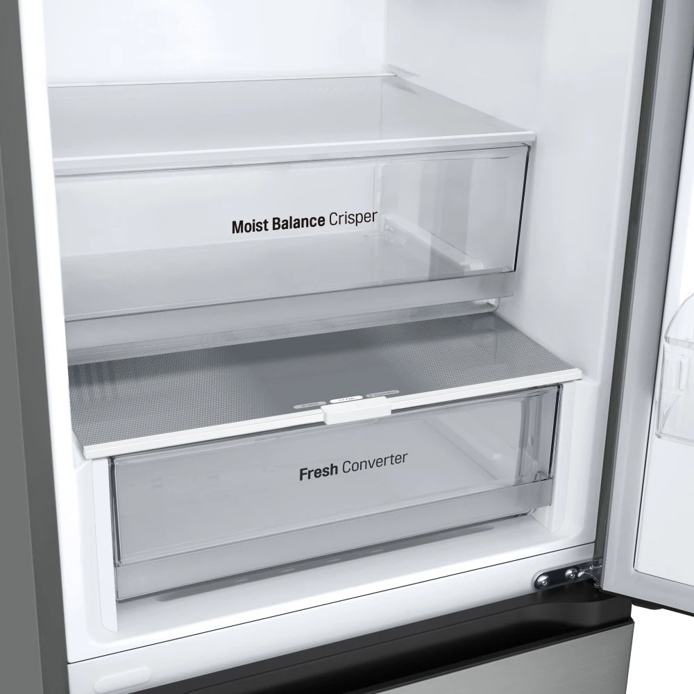 LG GBV3200DPY 60cm Frost Free Fridge Freezer STAINLESS STEEL