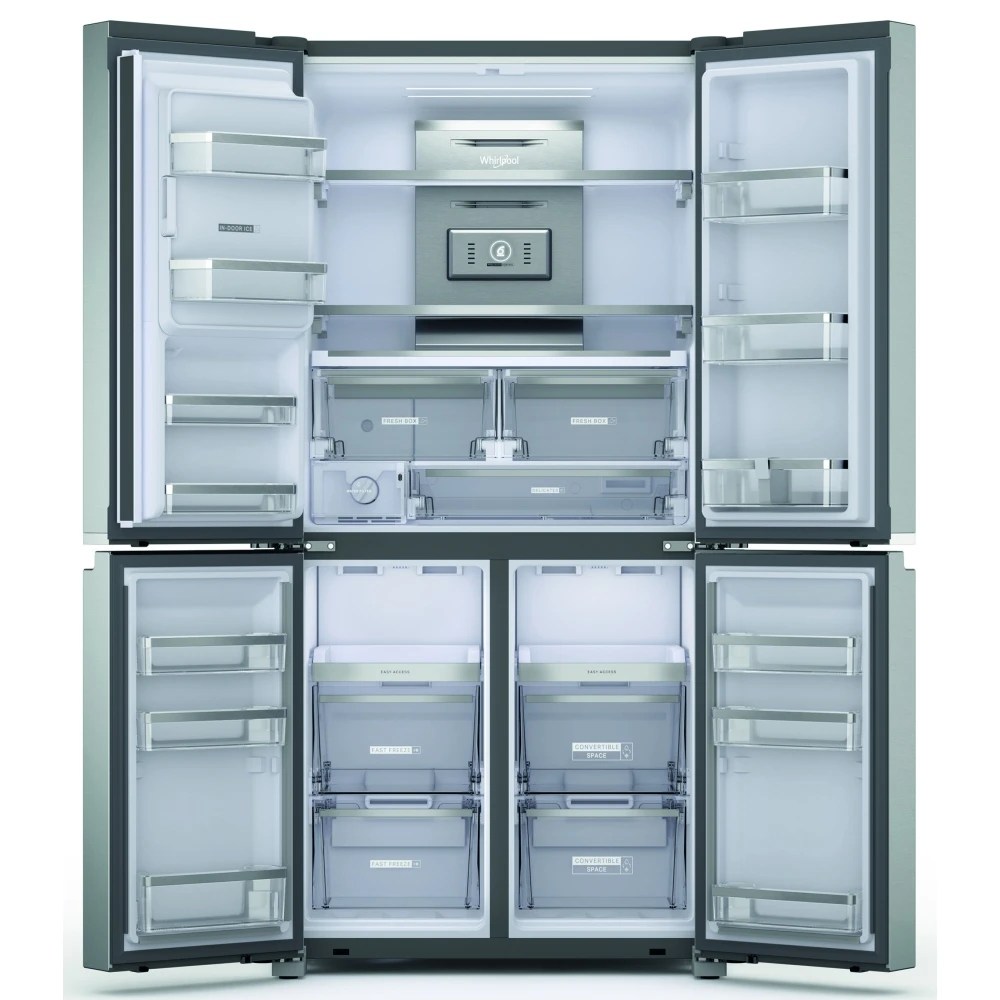 Whirlpool WQ9IMO1L French Style 4 Door Fridge Freezer Ice and Water