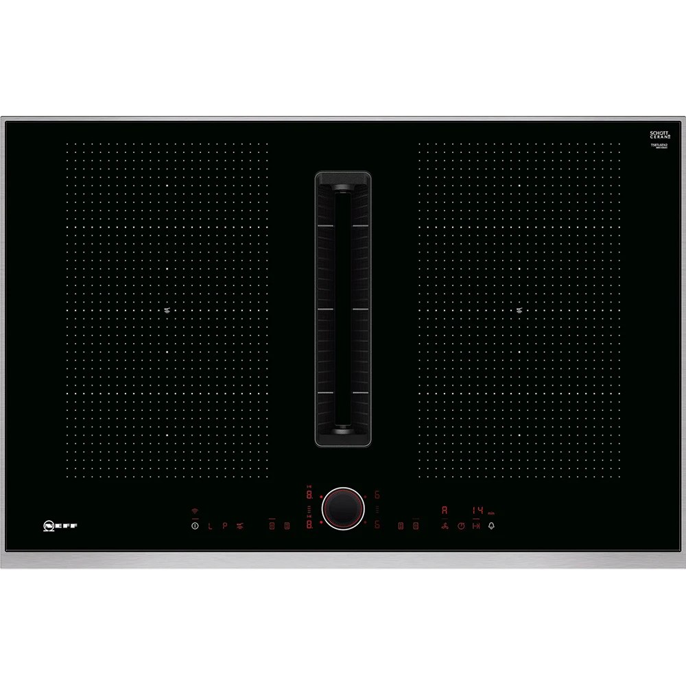 Neff T58TL6EN2 80cm Air Venting Flex Induction Hob STAINLESS STEEL