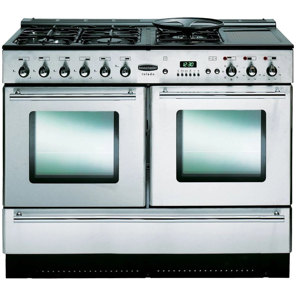 Rangemaster TXT110DFFSS/ Toledo XT 110cm Dual Fuel Range Cooker 76340